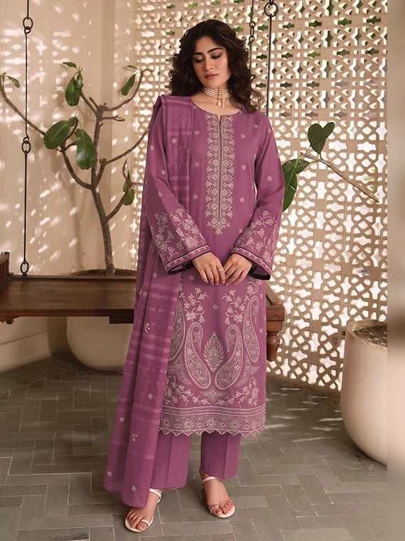 GUL-E-SEHAR by Sobia Waseem Jacquard Embroidered Collection'26 V-2730 (D-04)