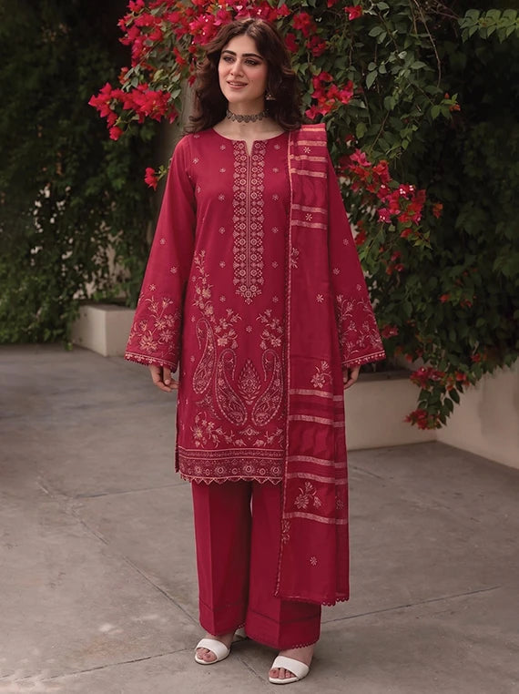 GUL-E-SEHAR by Sobia Waseem Jacquard Embroidered Collection'26 V-2730 (D-07)