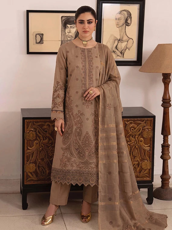 GUL-E-SEHAR by Sobia Waseem Jacquard Embroidered Collection'26 V-2730 (D-08)