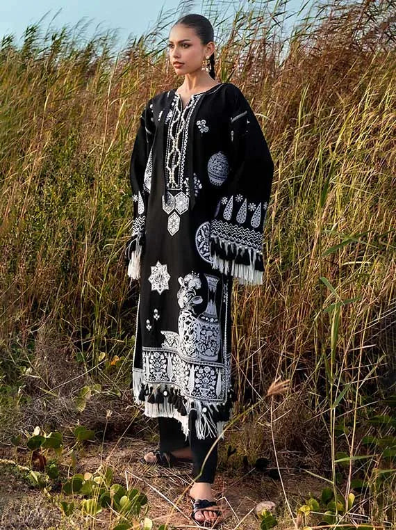 GUL AHMED Embroidered Khaddar Collection 2025 (TK-52003)