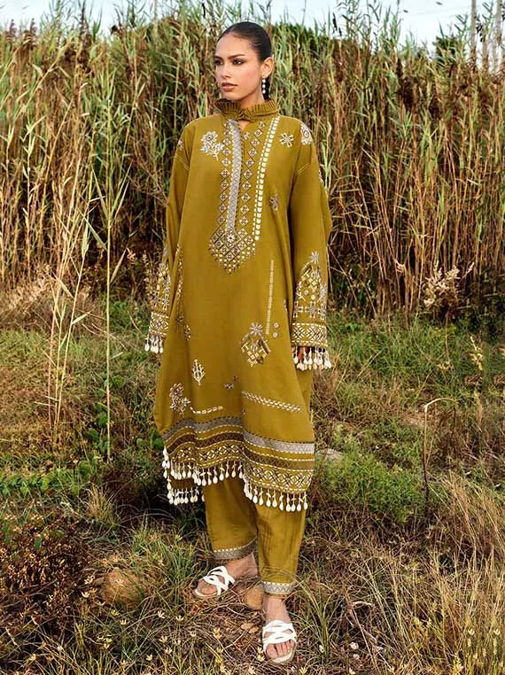 GUL AHMED Embroidered Khaddar Collection 2025 (TK-52005)