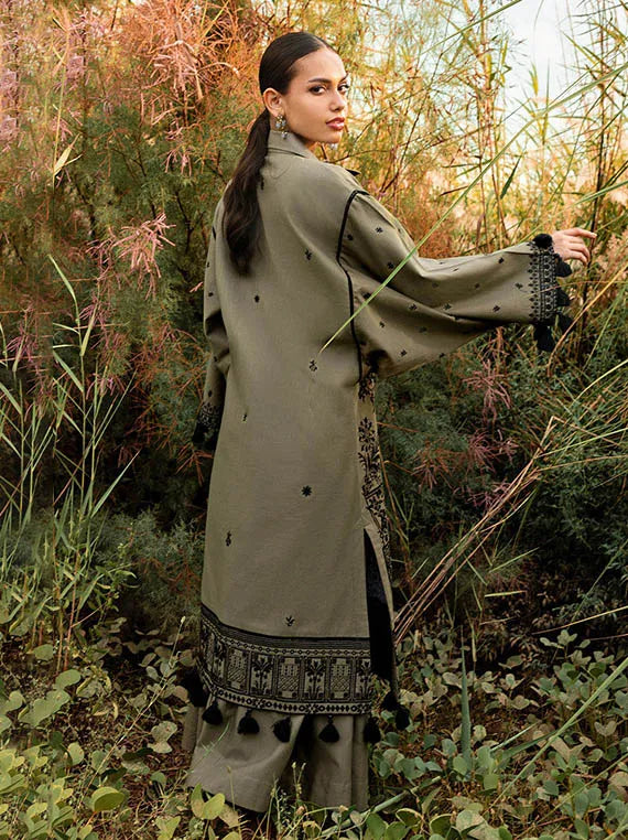 GUL AHMED Embroidered Khaddar Collection 2025 (TK-52006)