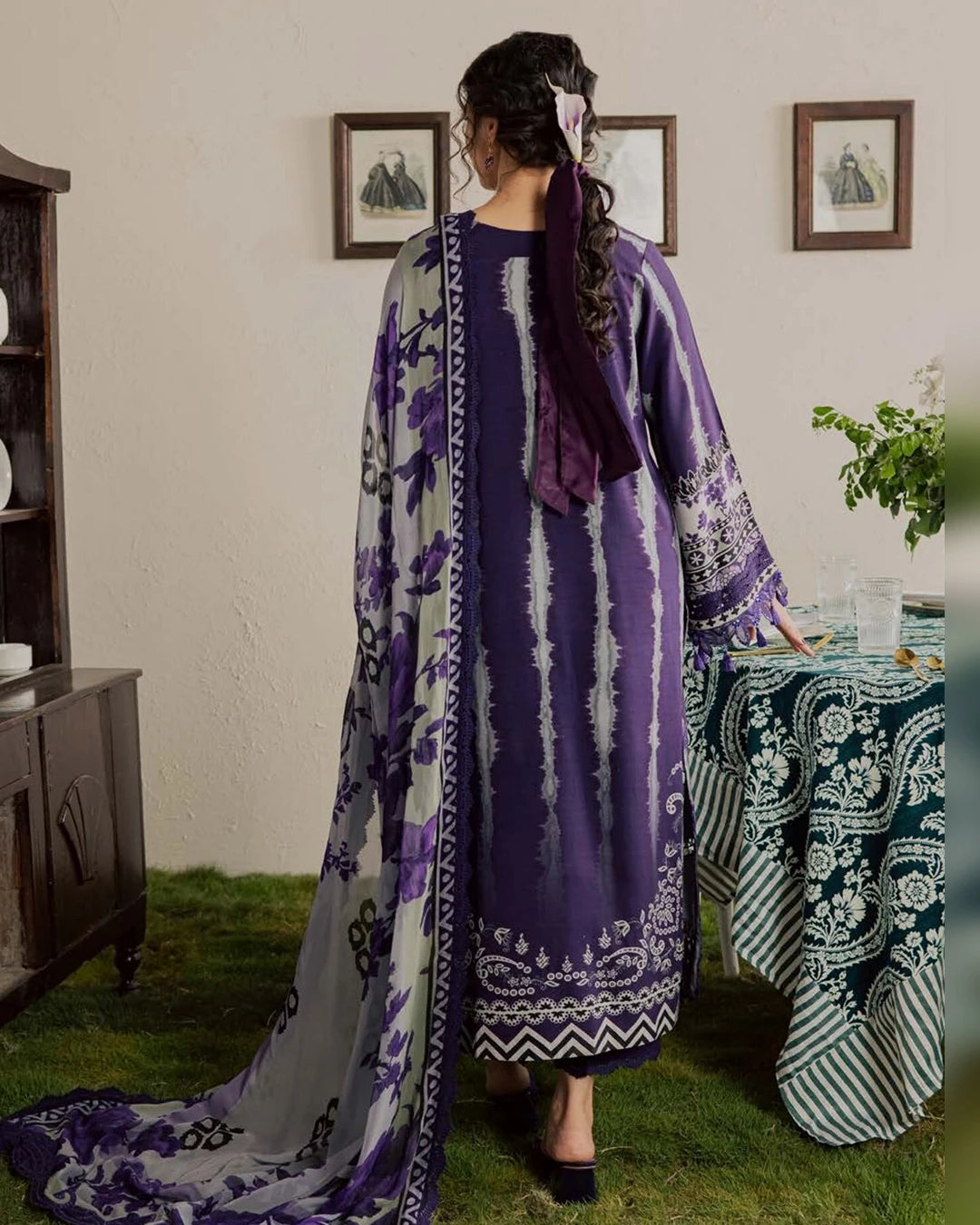 Gardenia by NUREH Embroidered Viscose Collection 2026 (NSG-225)