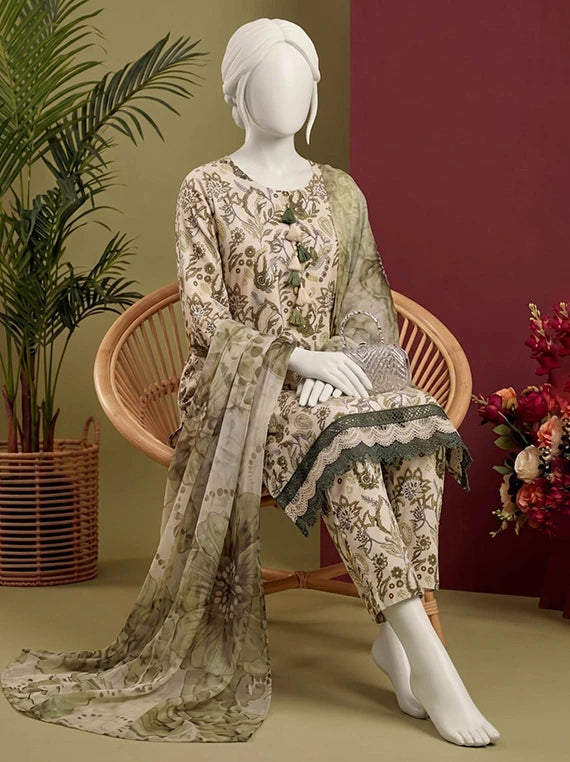 Gazal by ABC Printed Viscose Unstitched Collection'26 (D-01)