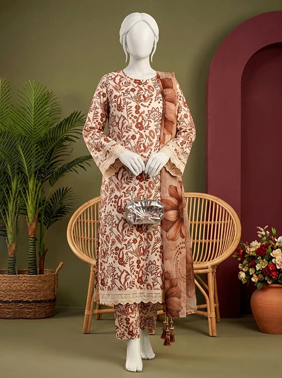 Gazal by ABC Printed Viscose Unstitched Collection'26 (D-02)