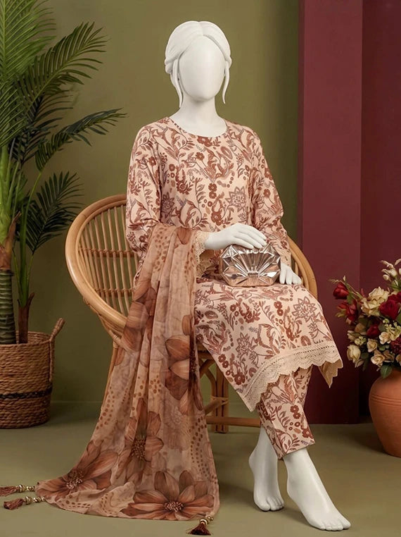 Gazal by ABC Printed Viscose Unstitched Collection'26 (D-02)