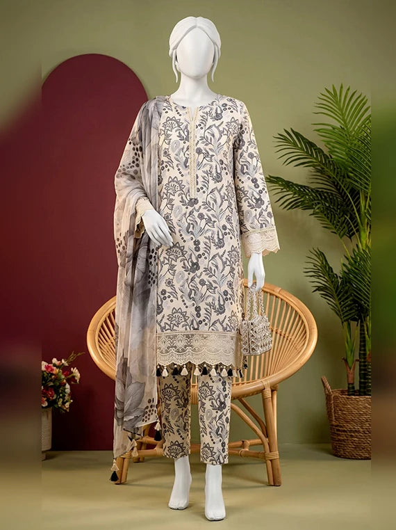 Gazal by ABC Printed Viscose Unstitched Collection'26 (D-04)