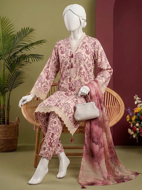 Gazal by ABC Printed Viscose Unstitched Collection'26 (D-06)