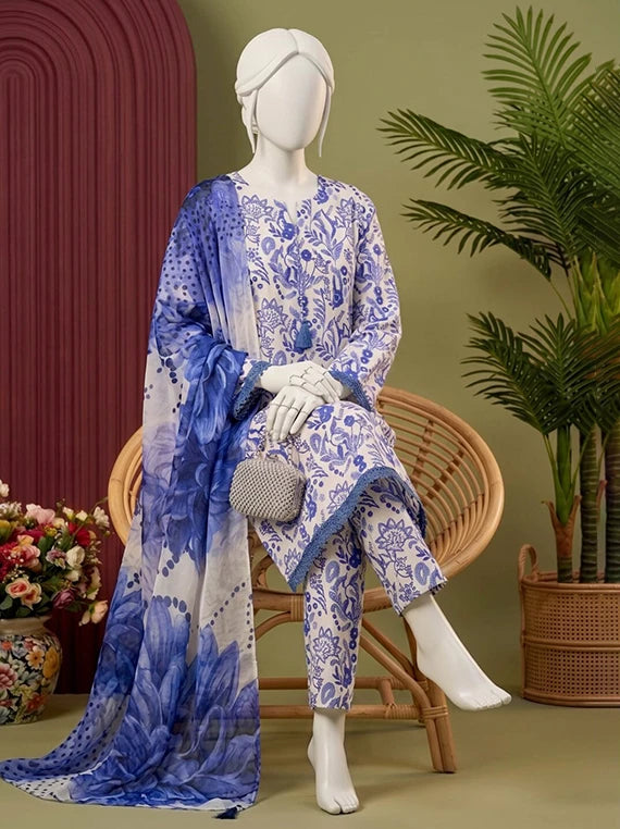 Gazal by ABC Printed Viscose Unstitched Collection'26 (D-07)