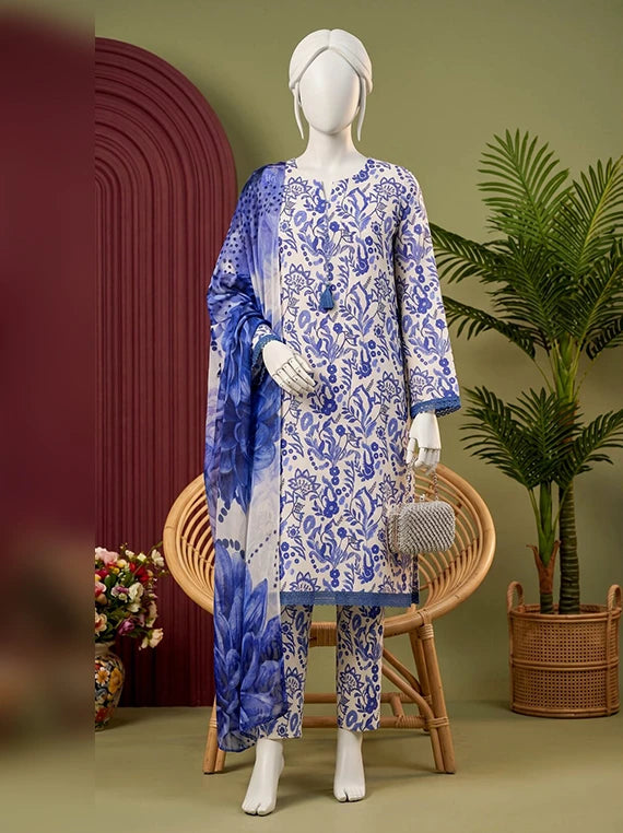 Gazal by ABC Printed Viscose Unstitched Collection'26 (D-07)