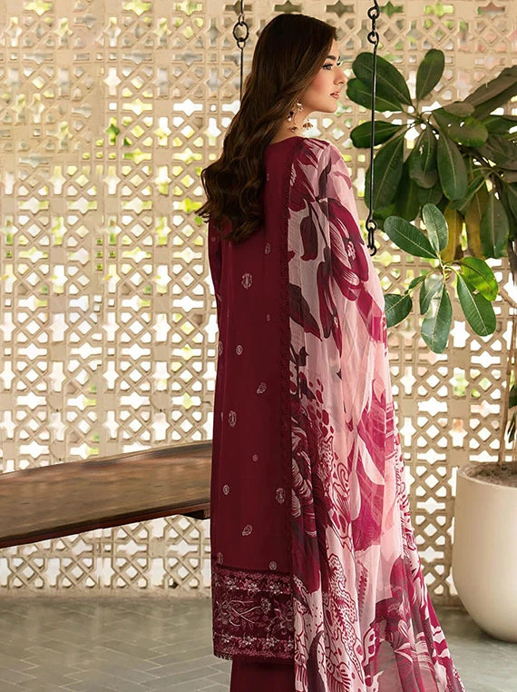 Ghazal by Ramsha Luxury Lawn Collection 2026 Vol-07 (G-701)