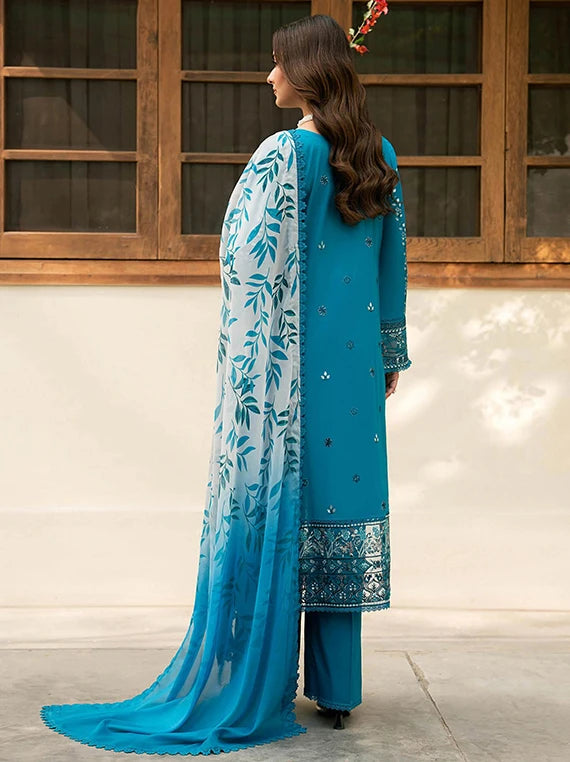 Ghazal by Ramsha Luxury Lawn Collection 2026 Vol-07 (G-702)