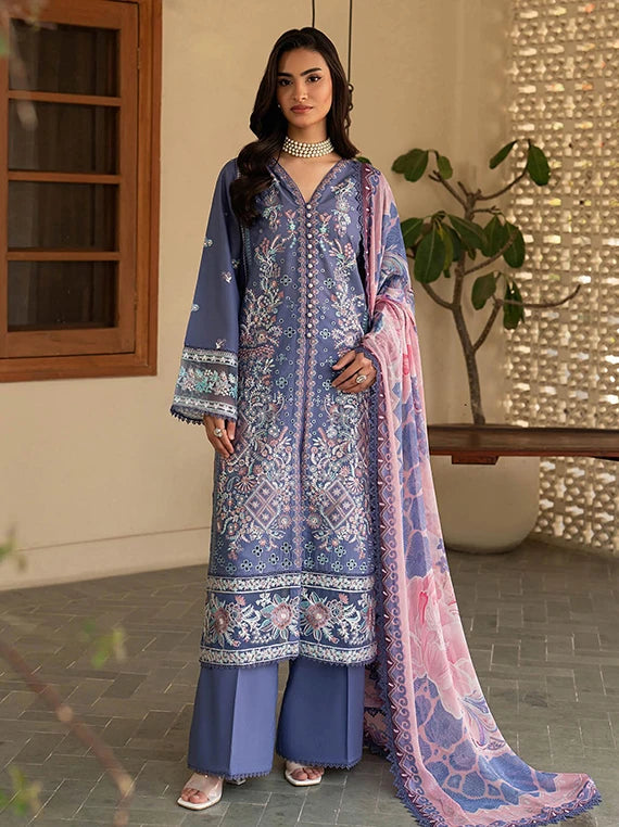 Ghazal by Ramsha Luxury Lawn Collection 2026 Vol-07 (G-707)