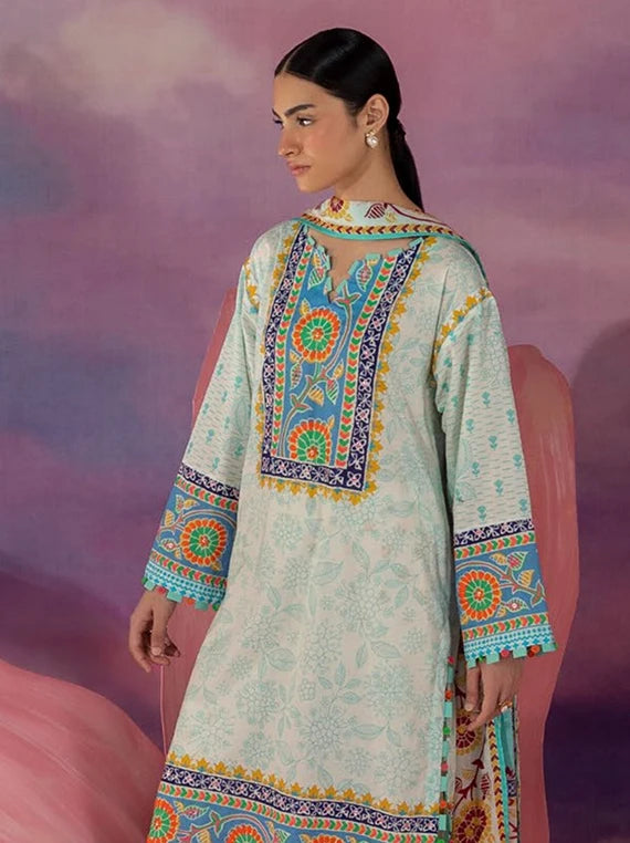 Golden Season by Gul Ahmed Printed Cotton Unstitched Collection 2026 (CBE-62004)