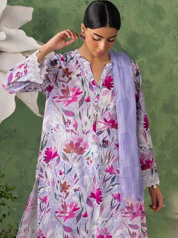 Golden Season by Gul Ahmed Printed Cotton Unstitched Collection 2026 (CBE-62006)