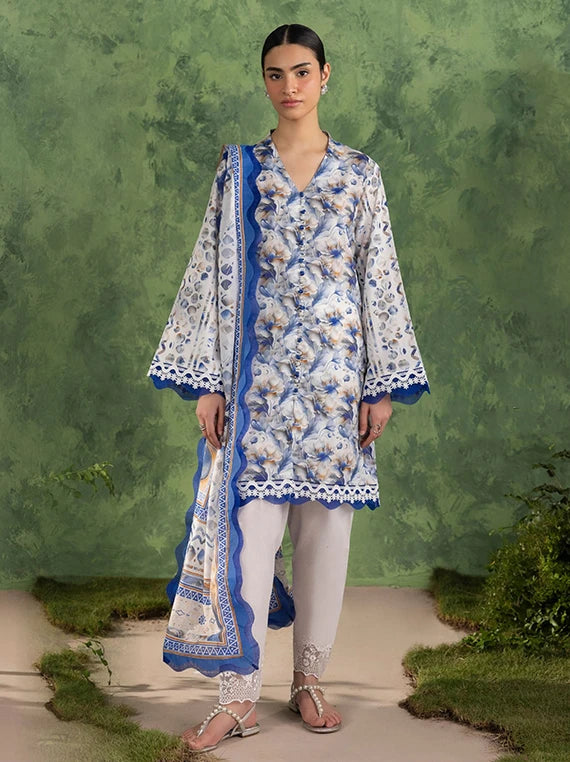 Golden Season by Gul Ahmed Printed Cotton Unstitched Collection 2026 (CBE-62007)