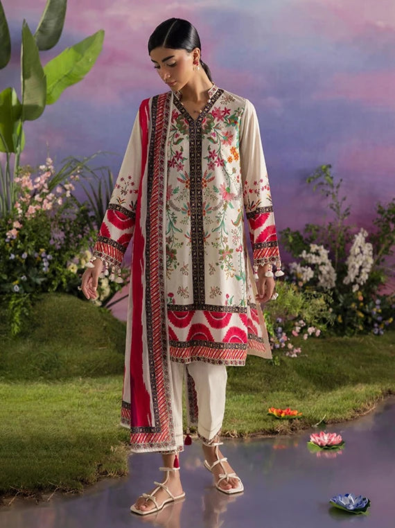 Golden Season by Gul Ahmed Printed Cotton Unstitched Collection 2026 (CBN-62032)