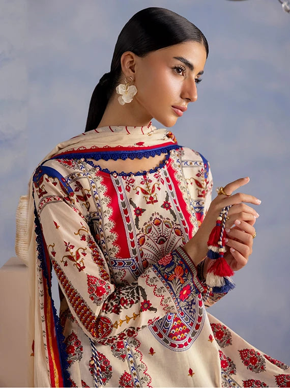 Golden Season by Gul Ahmed Printed Cotton Unstitched Collection 2026 (CBN-62034)