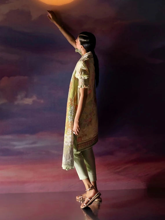 Golden Season by Gul Ahmed Printed Cotton Unstitched Collection 2026 (CBN-62036)