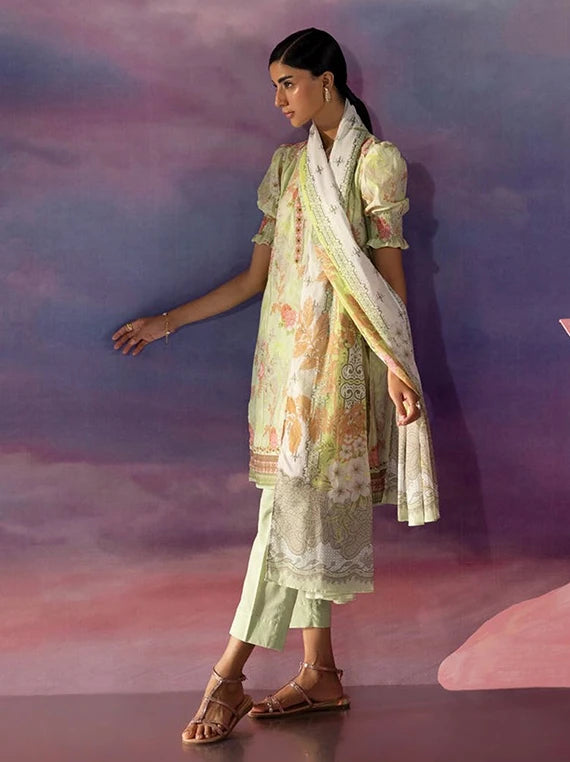 Golden Season by Gul Ahmed Printed Cotton Unstitched Collection 2026 (CBN-62036)