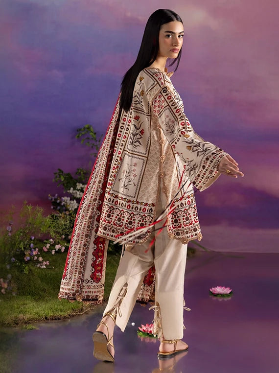 Golden Season by Gul Ahmed Printed Cotton Unstitched Collection 2026 (CBN-62038)