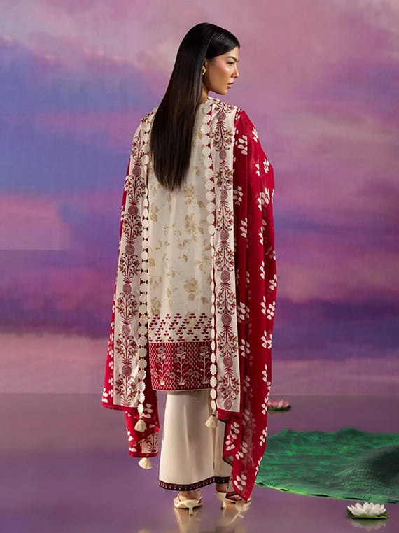 Golden Season by Gul Ahmed Printed Cotton Unstitched Collection 2026 (CBN-62039)