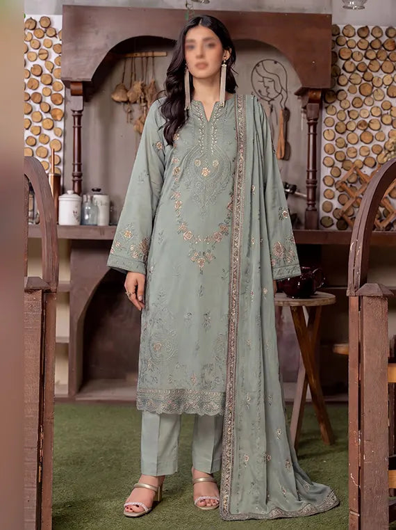 Grace by Fantak Unstitched Embroidered Viscose Collection'26 V-529 (D-04)