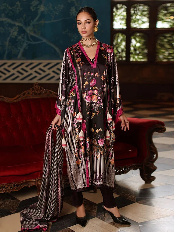 Gul Ahmed Printed Silk Unstitched Collection 2026 (S-62027)