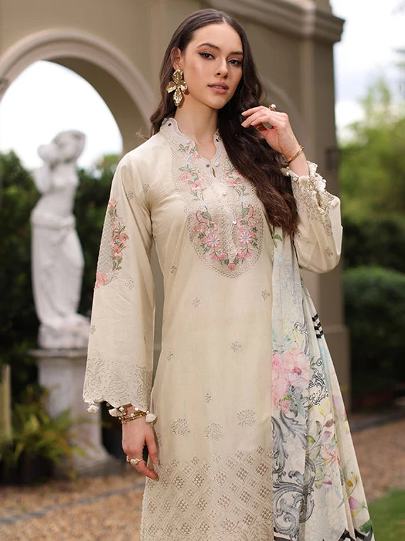 Gul Ahmed The Royal Embroidered Lawn Collection 2026 (BM-62043)