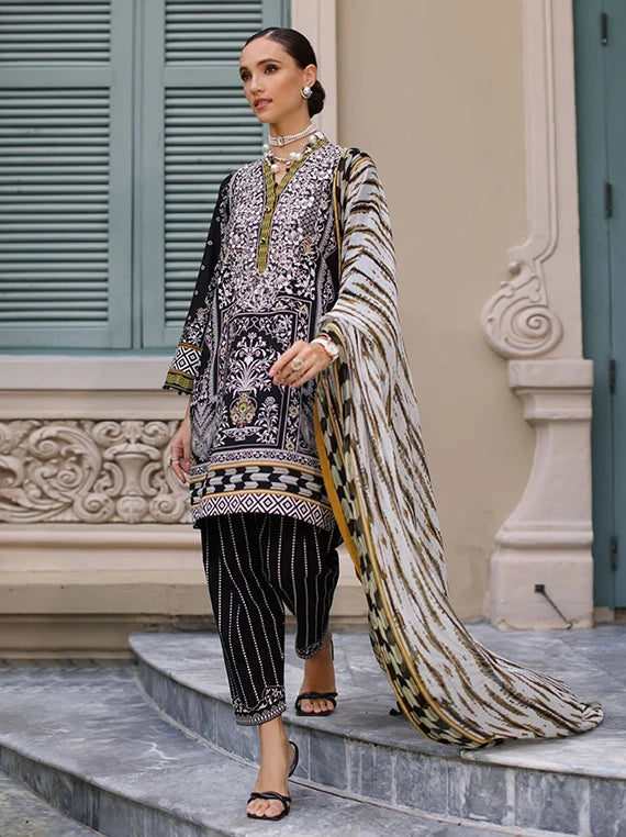Gul Ahmed The Royal Embroidered Lawn Collection 2026 (BM-62068)