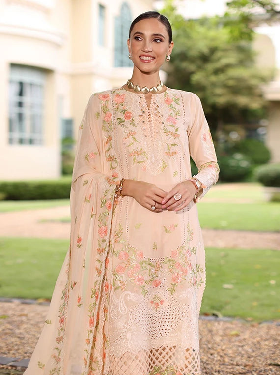 Gul Ahmed The Royal Embroidered Lawn Collection 2026 (PM-52025)