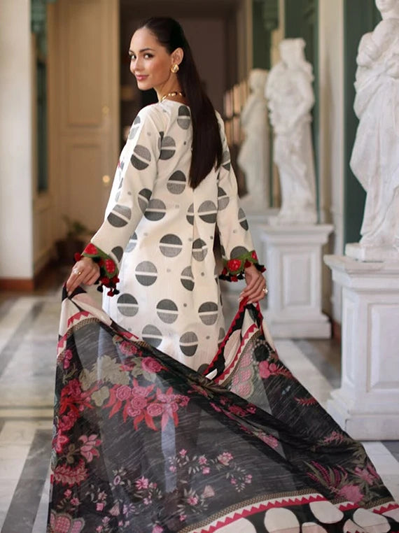Gul Ahmed The Royal Embroidered Lawn Collection 2026 (SP-62016)