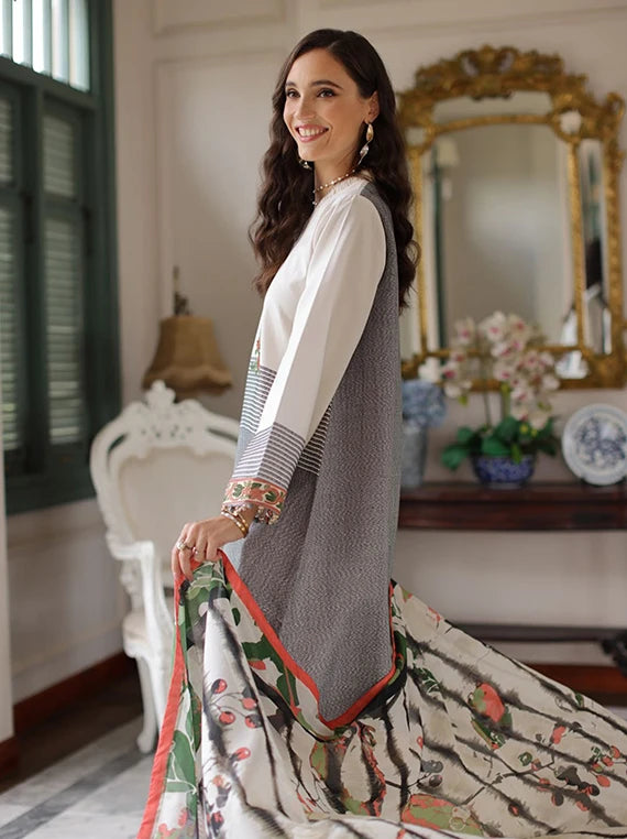 Gul Ahmed The Royal Embroidered Lawn Collection 2026 (SP-62017)