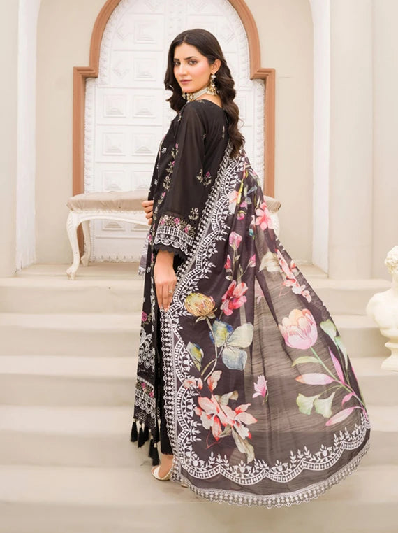 Gul Laila by Manizay Embroidered Lawn Collection 2026 (D-02)