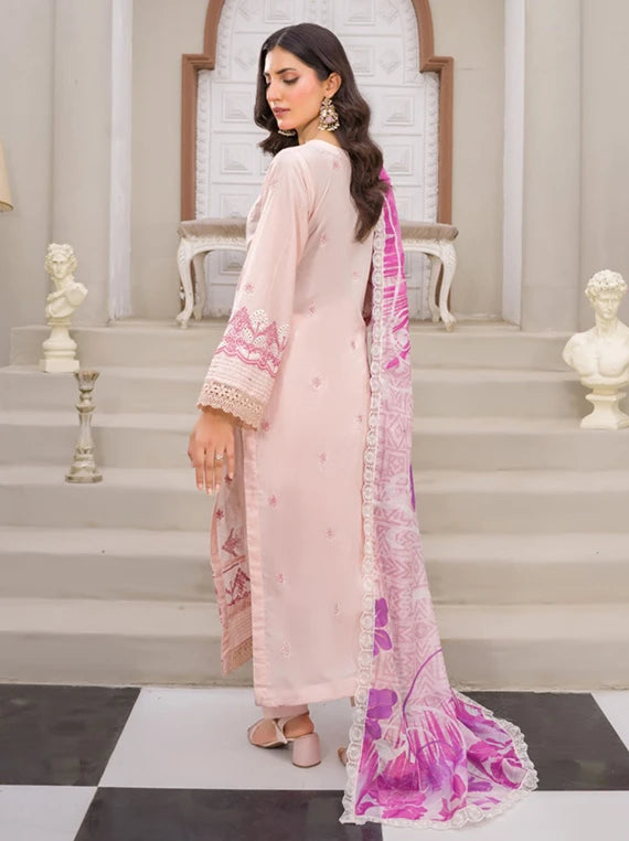 Gul Laila by Manizay Embroidered Lawn Collection 2026 (D-03)