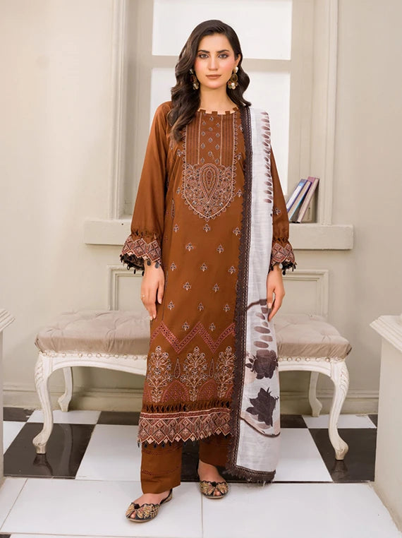 Gul Laila by Manizay Embroidered Lawn Collection 2026 (D-04)