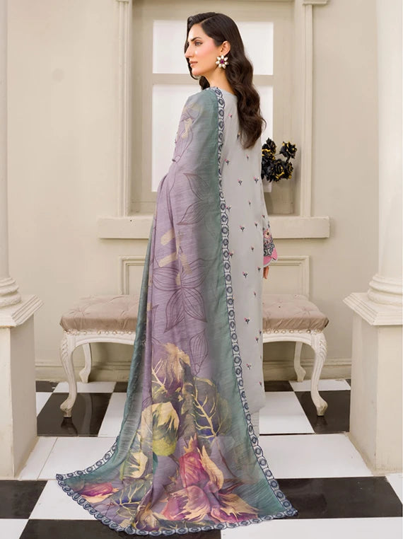 Gul Laila by Manizay Embroidered Lawn Collection 2026 (D-05)
