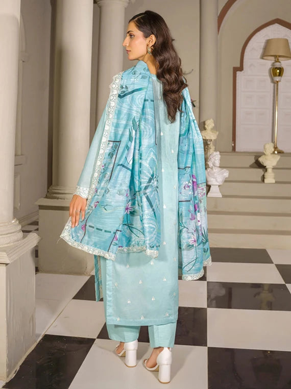 Gul Laila by Manizay Embroidered Lawn Collection 2026 (D-06)
