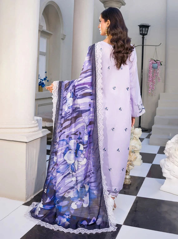 Gul Laila by Manizay Embroidered Lawn Collection 2026 (D-08)
