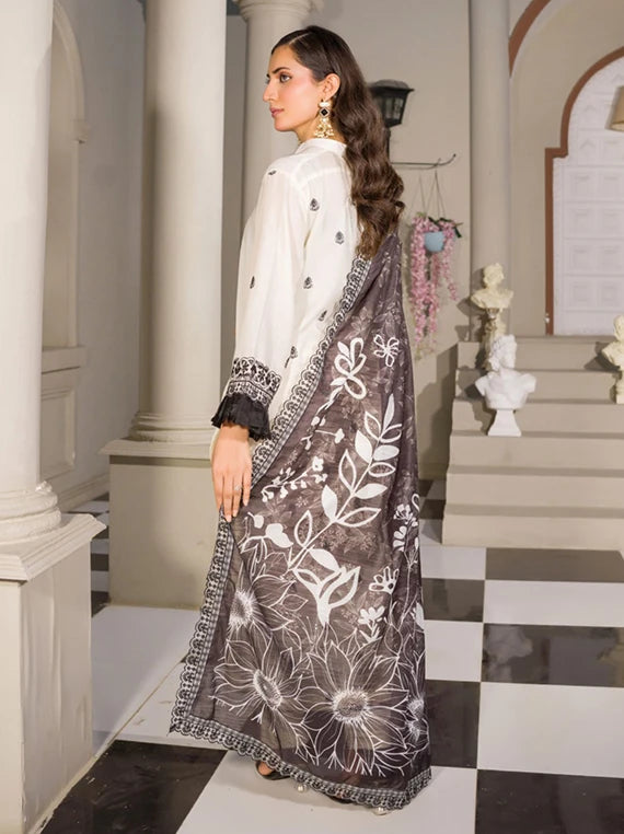 Gul Laila by Manizay Embroidered Lawn Collection 2026 (D-10)