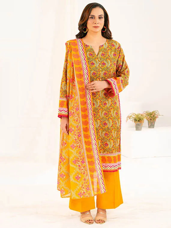 GulAhmed Printed Embroidered Khaddar Collection 2026 (K-52099)