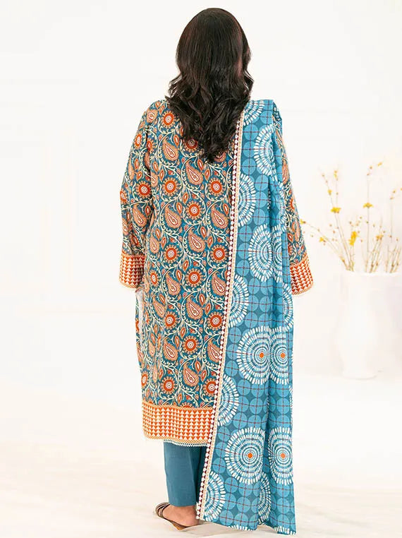 GulAhmed Printed Embroidered Khaddar Collection 2026 (K-52108)