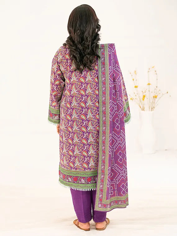 GulAhmed Printed Embroidered Khaddar Collection 2026 (K-52112)