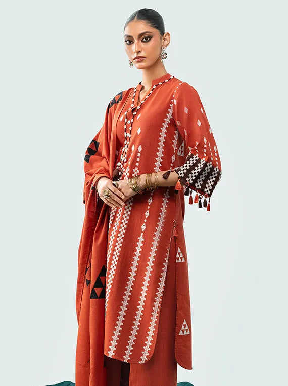 Gul Ahmed Jacquard Winter Collection 2025 (MJ-52027)