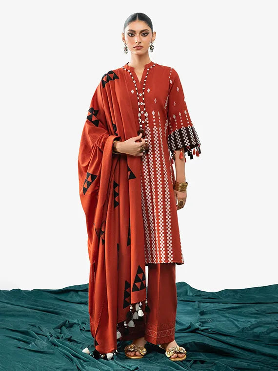 Gul Ahmed Jacquard Winter Collection 2025 (MJ-52027)