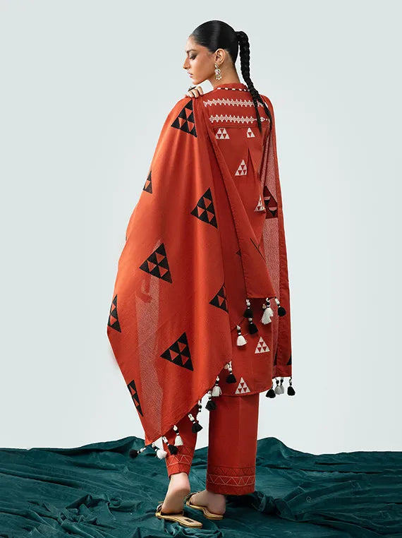 Gul Ahmed Jacquard Winter Collection 2025 (MJ-52027)