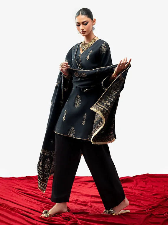 Gul Ahmed Jacquard Winter Collection 2025 (MJ-52043)