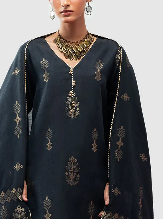 Gul Ahmed Jacquard Winter Collection 2025 (MJ-52043)