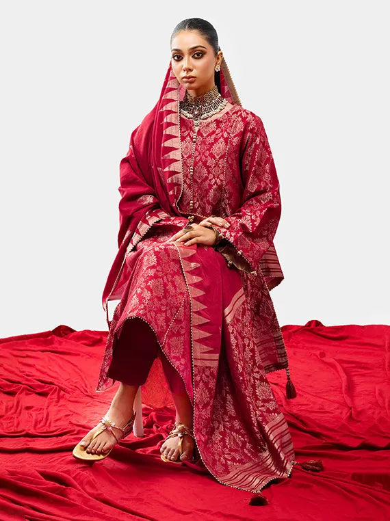 Gul Ahmed Jacquard Winter Collection 2025 (MJ-52044)