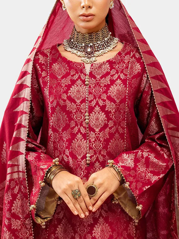 Gul Ahmed Jacquard Winter Collection 2025 (MJ-52044)